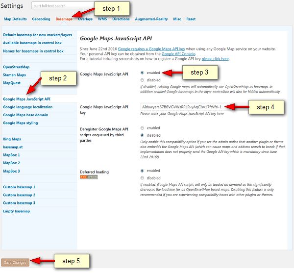 How to register a Google Maps API key » Maps Marker Pro