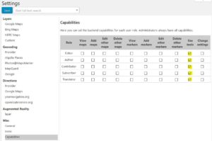 How to use the GeoJSON/CSV import and export feature › Maps Marker Pro