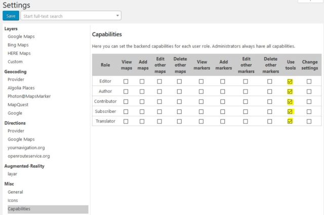 How to use the GeoJSON/CSV import and export feature › Maps Marker Pro