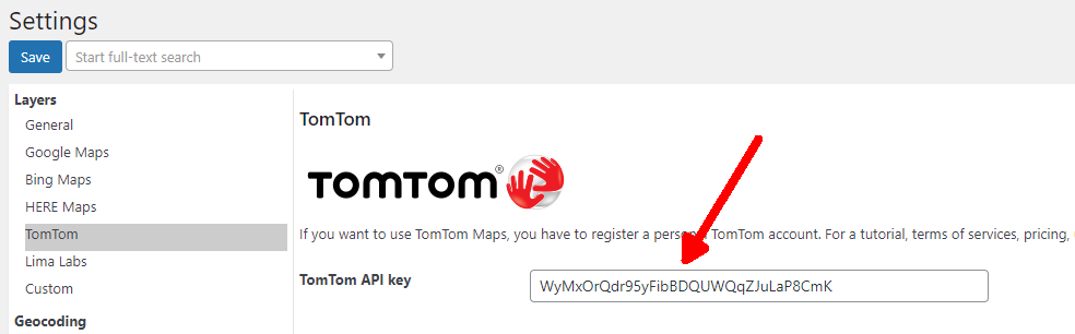 For advanced customisation, e.g. which Layer to use (like Google Maps ...
