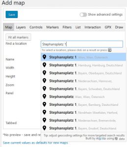 Starter guide – how to create a basic map › Maps Marker Pro